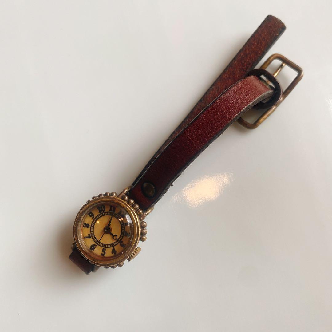 【日本製】時計職人が作ったブレスレットのような華奢腕時計