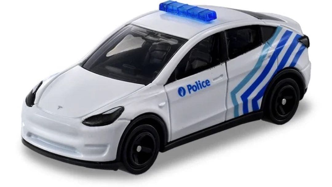 トミカ イオン限定 AEON NO.83 テスラ モデル Y ベルギー警察 - メルカリ