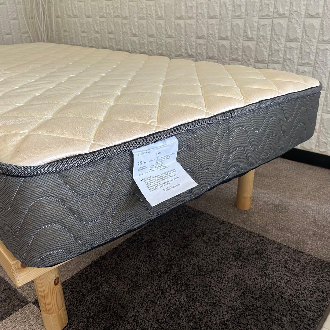 都内23区送料無料❗️ シングルベッド　マットレス　フレームセット✨