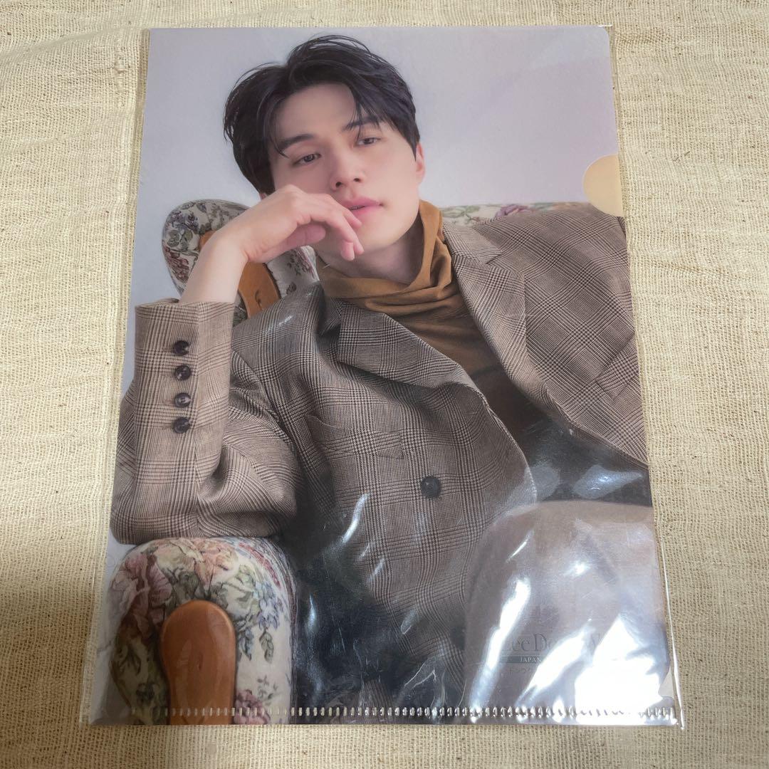 イ・ドンウク FC ファンクラブ会員特典 クリアファイル ネームホルダー