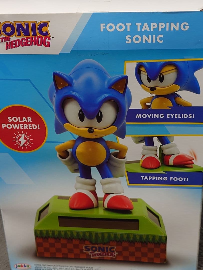 ソニック ソーラー式 足踏み フィギュア ディスプレイ - メルカリ