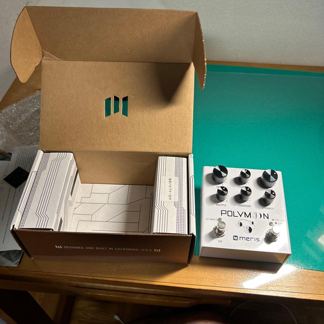 安い，最新作 POLYMOON デジタルディレイエフェクター Meris Polymoon