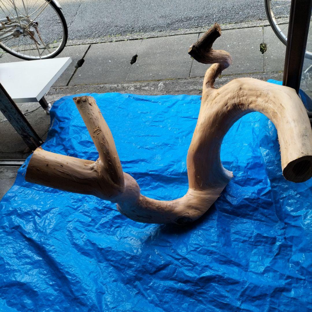 ハクの木の置物