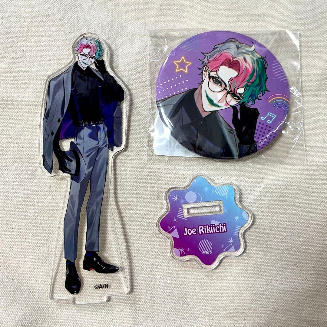 にじさんじ スイパラ アクスタ ジョー・力一 缶バッチ - メルカリ