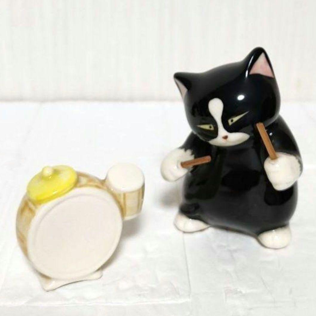 黒猫のオーケストラ　置物　セブンコーポレーション　10体セット