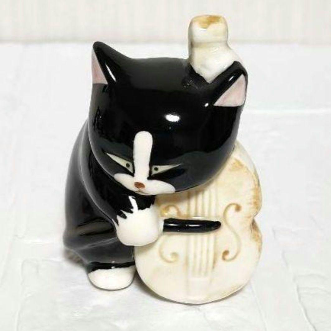 黒猫のオーケストラ　置物　セブンコーポレーション　10体セット