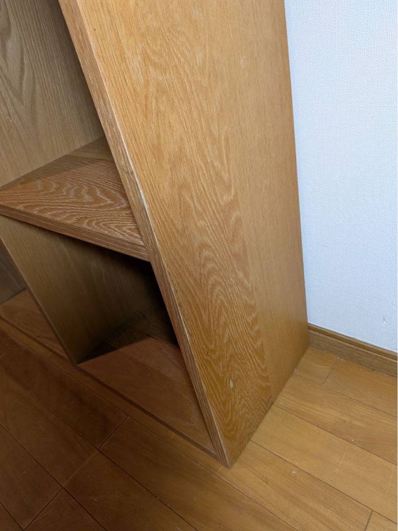 ■送料込■無印良品 スタッキングシェルフ 3×2 木製家具棚MUJIオーク材収納