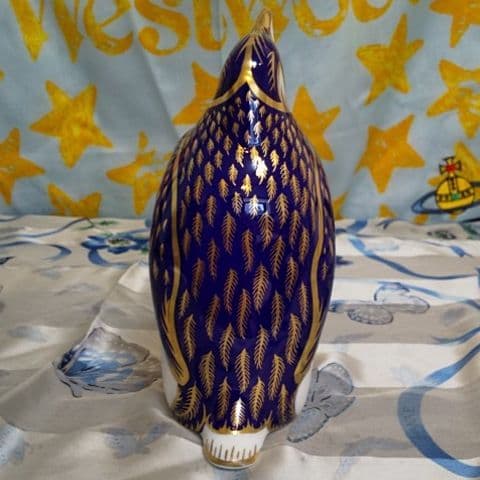 ロイヤルクラウン ダービー ペンギン フィギュリン