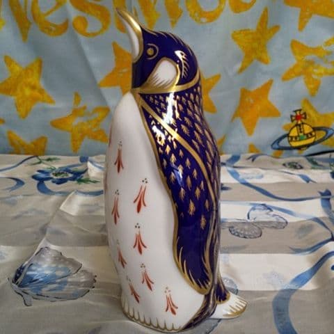 ロイヤルクラウン ダービー ペンギン フィギュリン