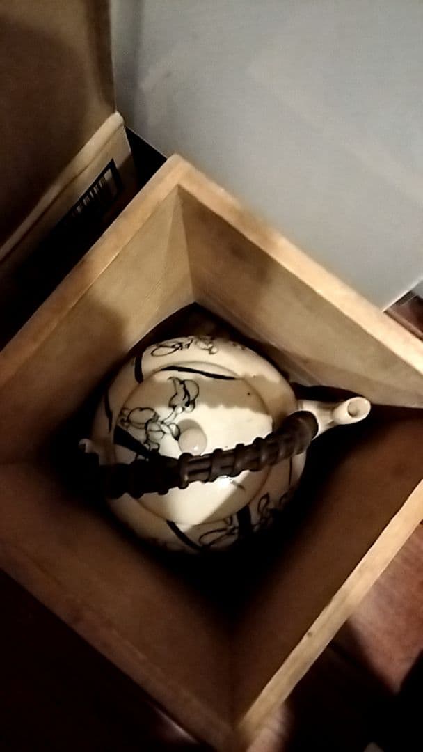 希少 古美術 美術品 清水焼 陶器 高橋道八 華中亭道八 急須 アンティーク