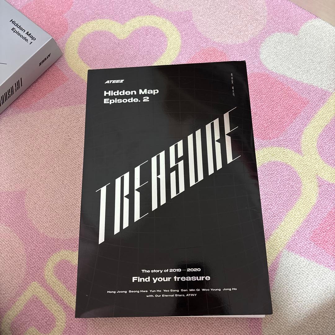 ATEEZ TREASURE Hidden Map Episode. 1 & 2 - メルカリ