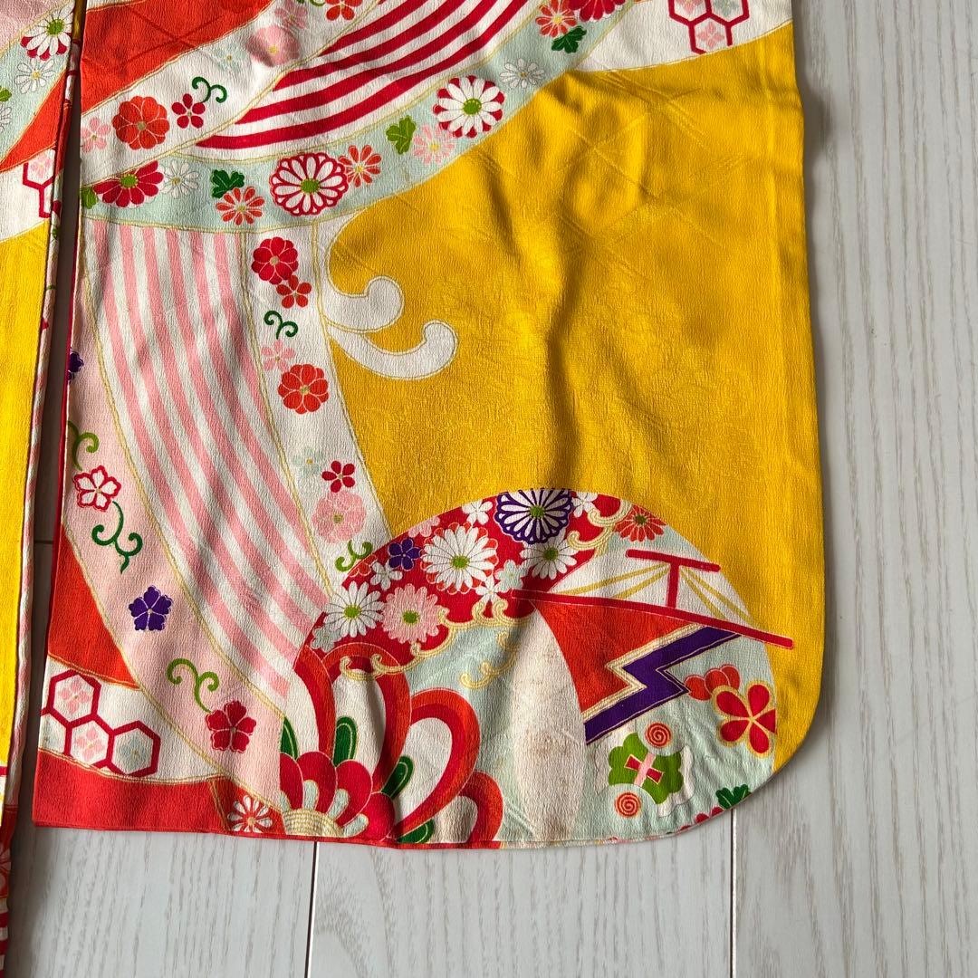 子供　着物　アンティーク　七五三 5歳　7歳