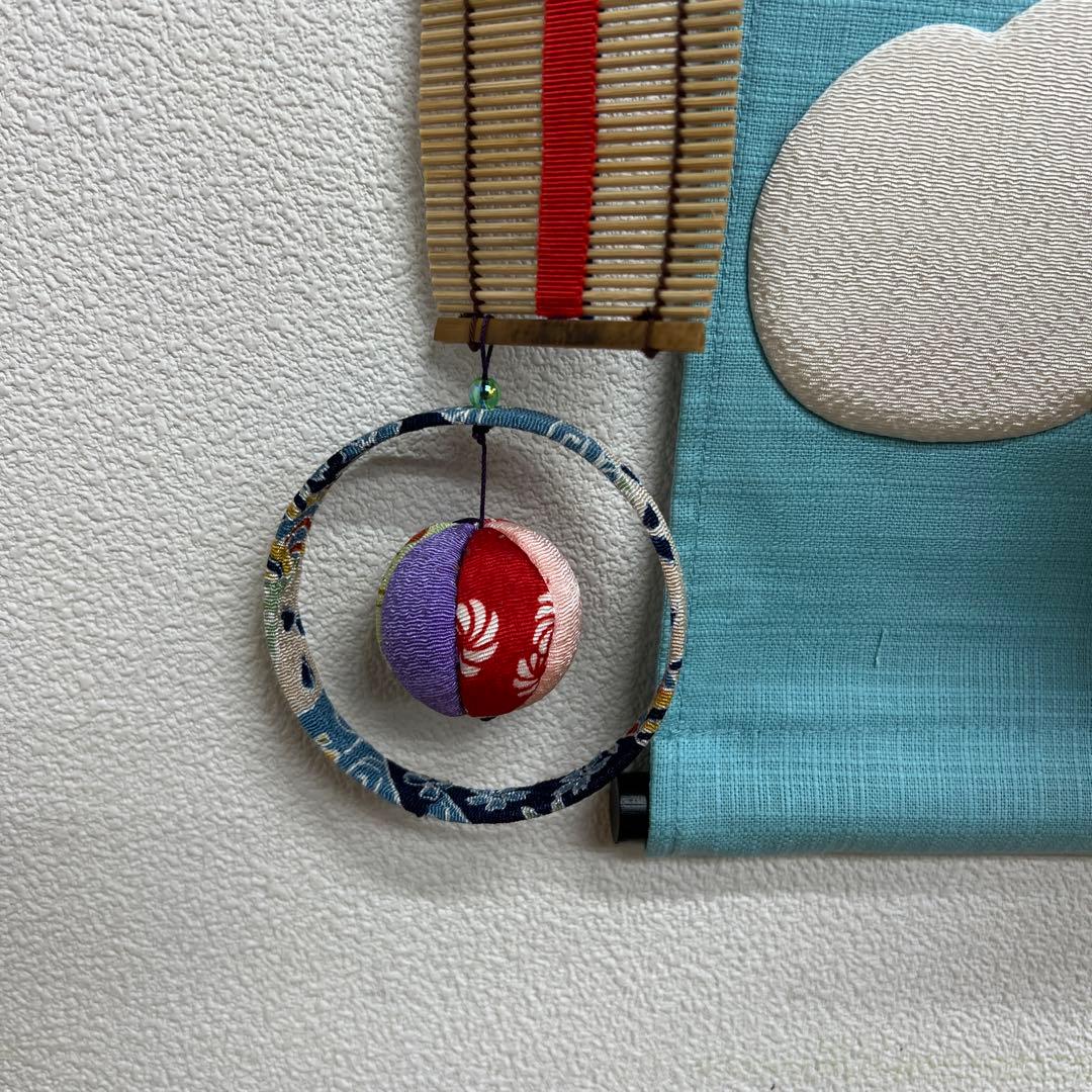 五月人形　端午の節句　ちりめん吊るし鯉のぼり特大