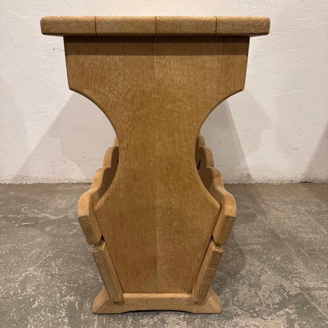 年末年始saleヴィンテージ　木製サイドテーブル　引き出し付き　剥離