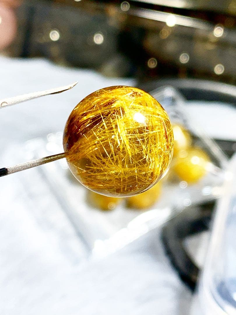 透明感あり♡ギラギラタイチン15.7mm玉♡♡