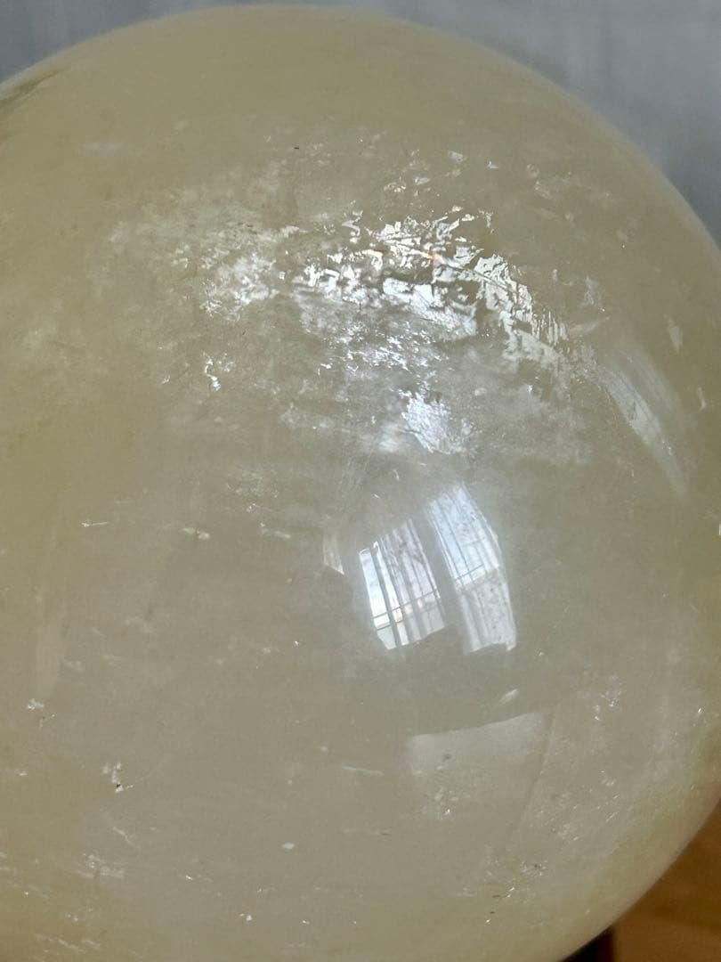 ✨虹入り✨ハニーイエローカルサイト 大玉 約93mm 1.2kg