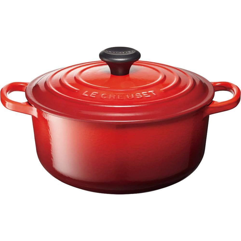 2個セットLE CREUSET オーバル17cmとロンド20cm