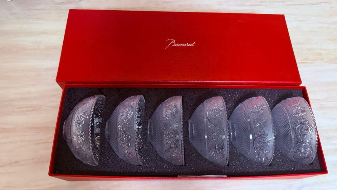 【未使近い極美品】 Baccrat アラベスクスモールボウル バカラ