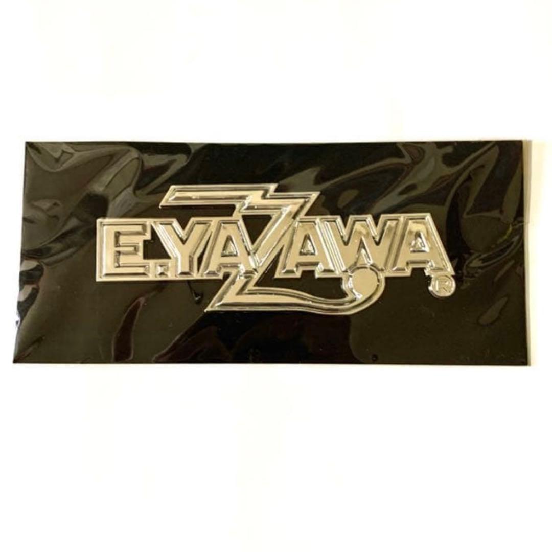 矢沢永吉★E.YAZAWA★エンブレムステッカー★ SILVER★レア　未開封