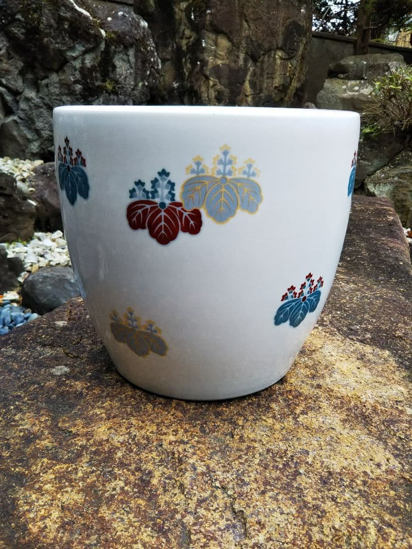 桐紋章 レア品 　オールドノリタケ 　火鉢 　水鉢 　ワインクーラー