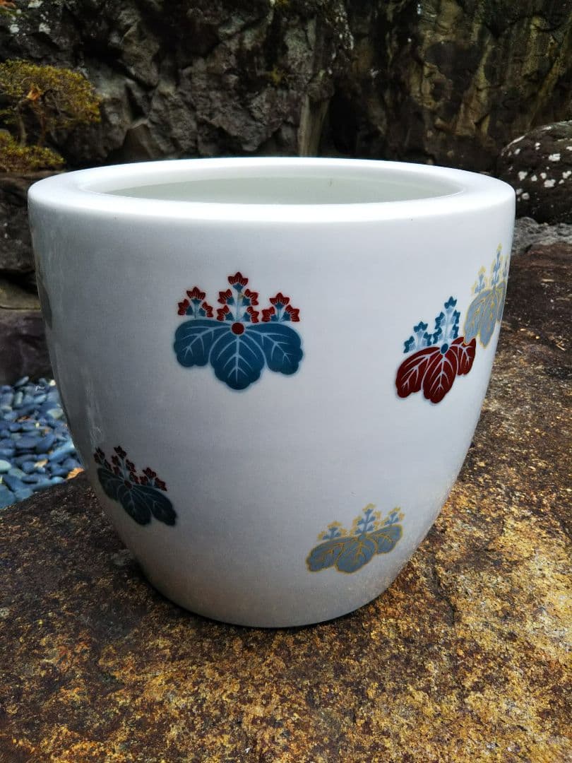 桐紋章 レア品 　オールドノリタケ 　火鉢 　水鉢 　ワインクーラー
