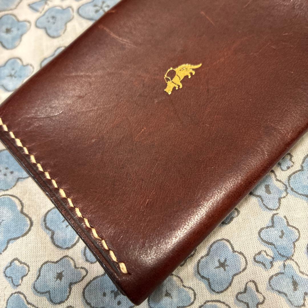 Jacouジャコウ　カードケースDarkBrown