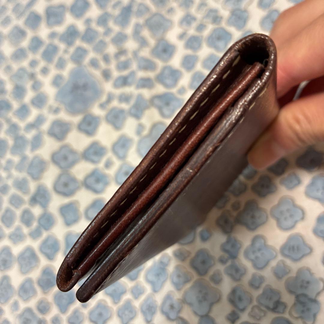 Jacouジャコウ　カードケースDarkBrown