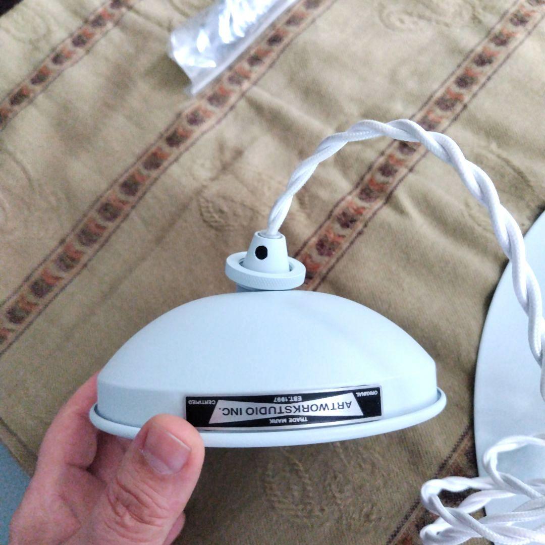 極美品！展示品アートワークスタジオ　シンバルペンダント　シーリングライト