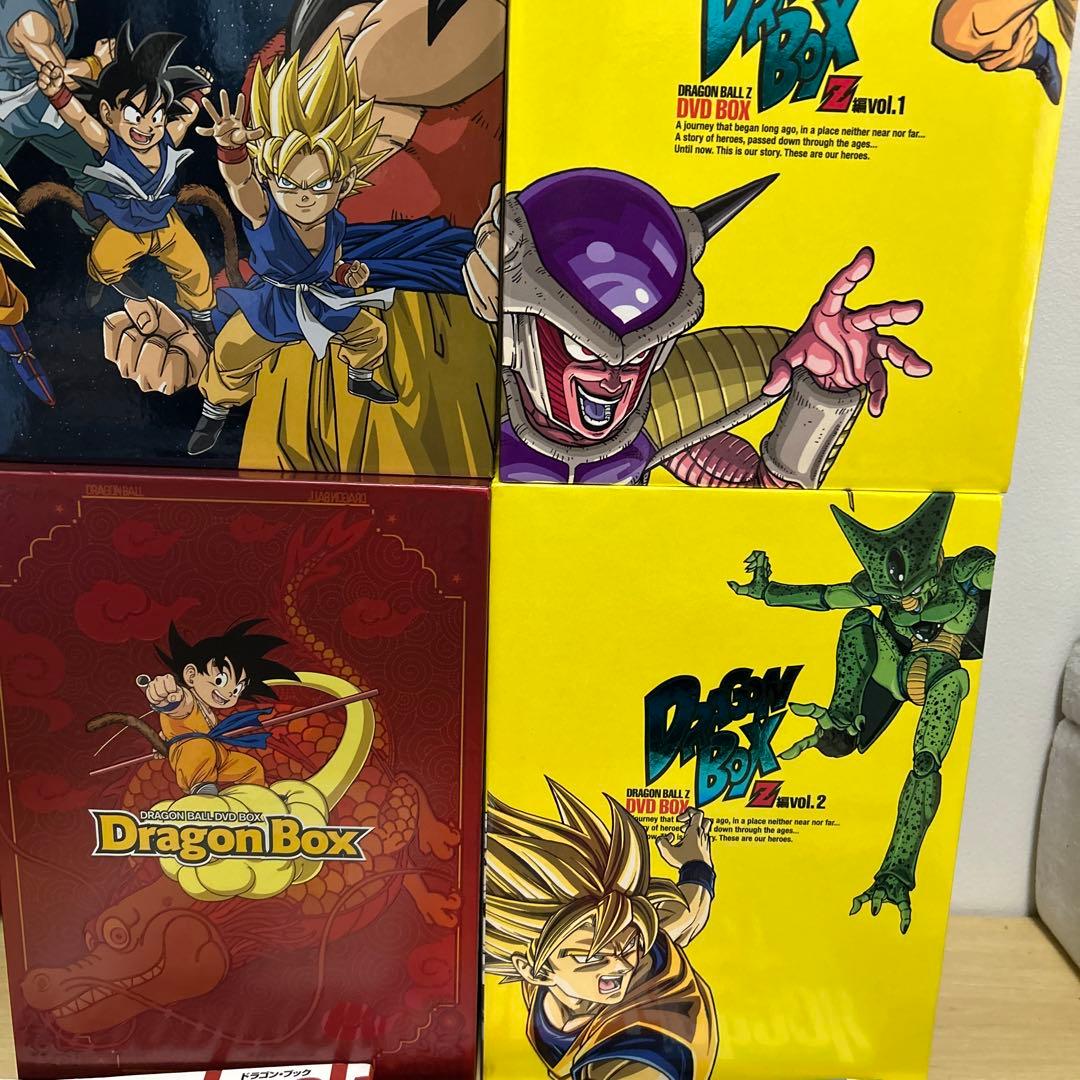 ドラゴンボール、Z、GT、劇場版DVDBOXまとめてセット鳥山明
