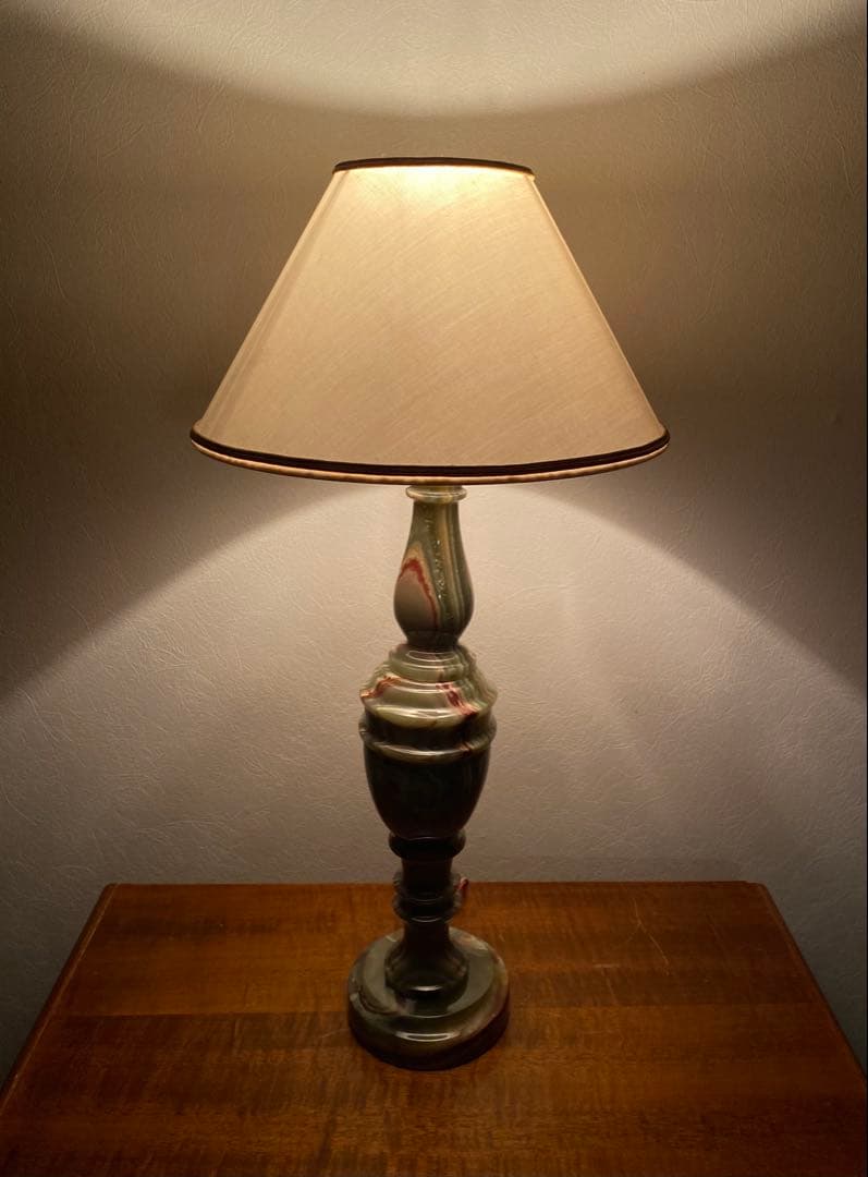 美品】80sヴィンテージランプ オニキス madein パキスタン ベースのみ