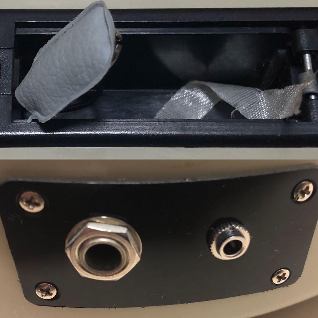 【美品】ZO-3 グレー アンプ内蔵ミニギター ディストーションSW付 ケース