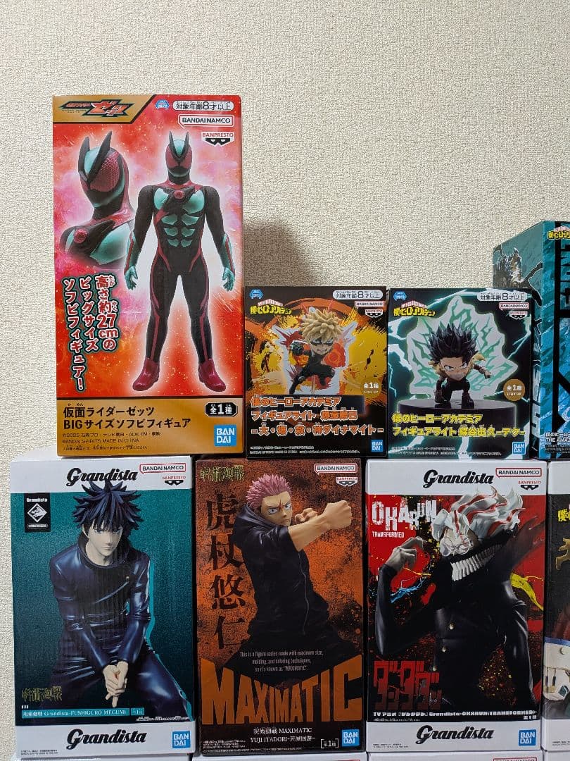 最新含む少年マンガ系　プライズフィギュア15個まとめ売り