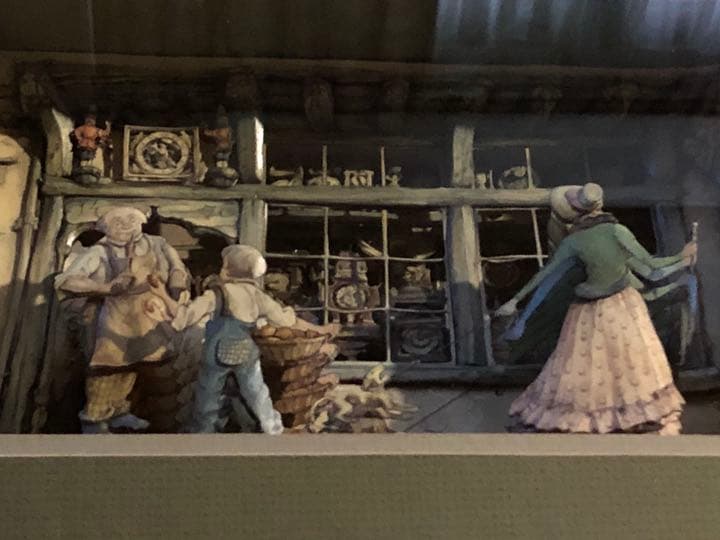 シャドーボックス　アントンピック　時計屋さん 完成品