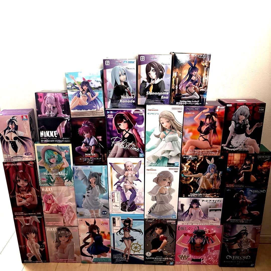 美少女フィギュア まとめ売り⑥初音ミク ニケ オーバーロード等【29体