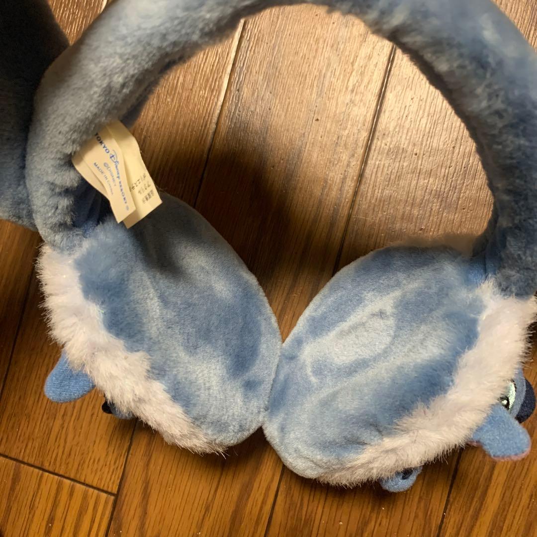 ディズニー スティッチ イヤーマフ カチューシャ 希少 廃盤品 レア