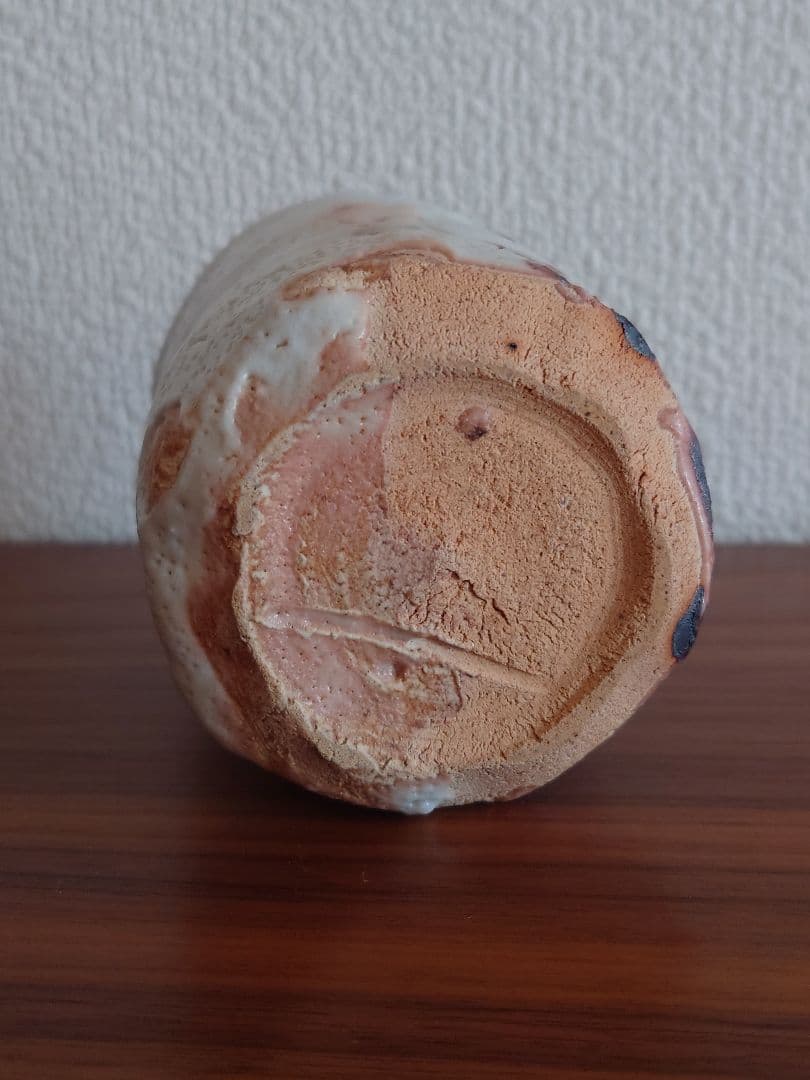 良品】志野焼 堀一郎 湯呑 - メルカリ