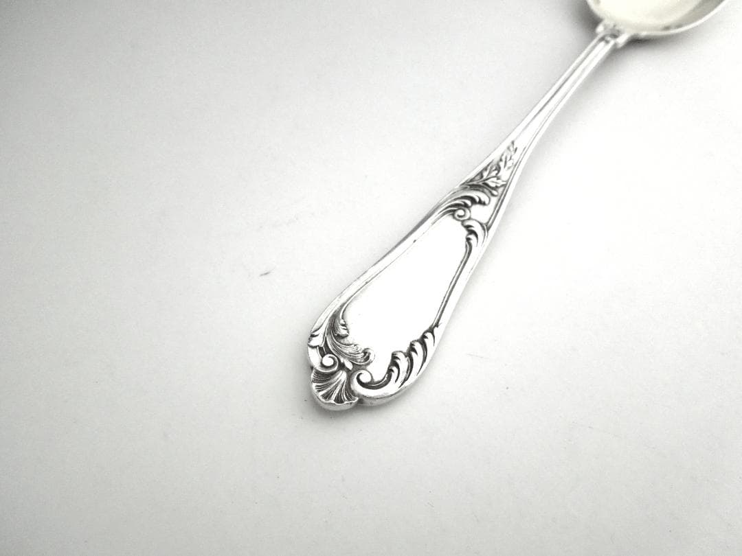 フランス　シルバーアイスクリームスプーン　 純銀