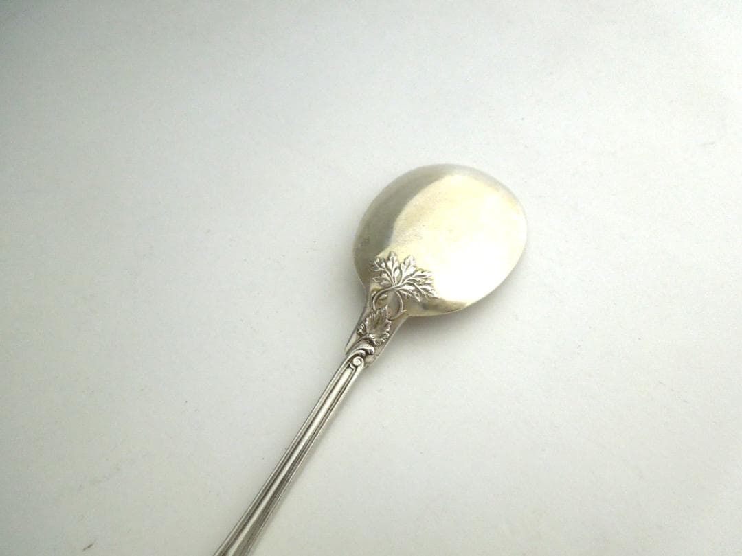 フランス　シルバーアイスクリームスプーン　 純銀