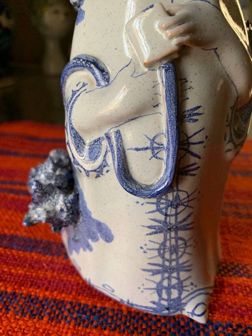 ビヨンヴィンブラッド　ビンテージ1960年スタジオ手書き一点物作品帽子レディー