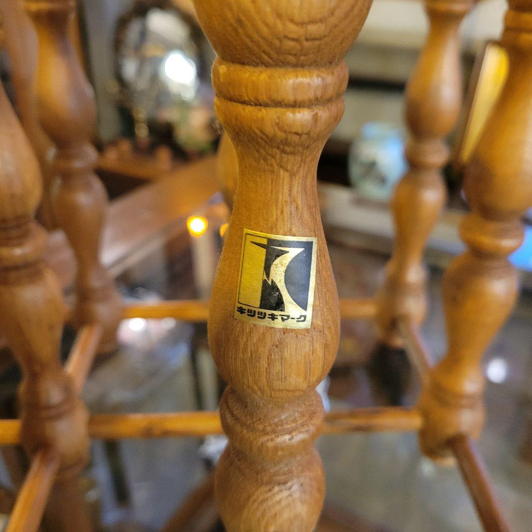キツツキマーク 飛騨産業 木製 ワインラック ボトルラック ヴィンテージ