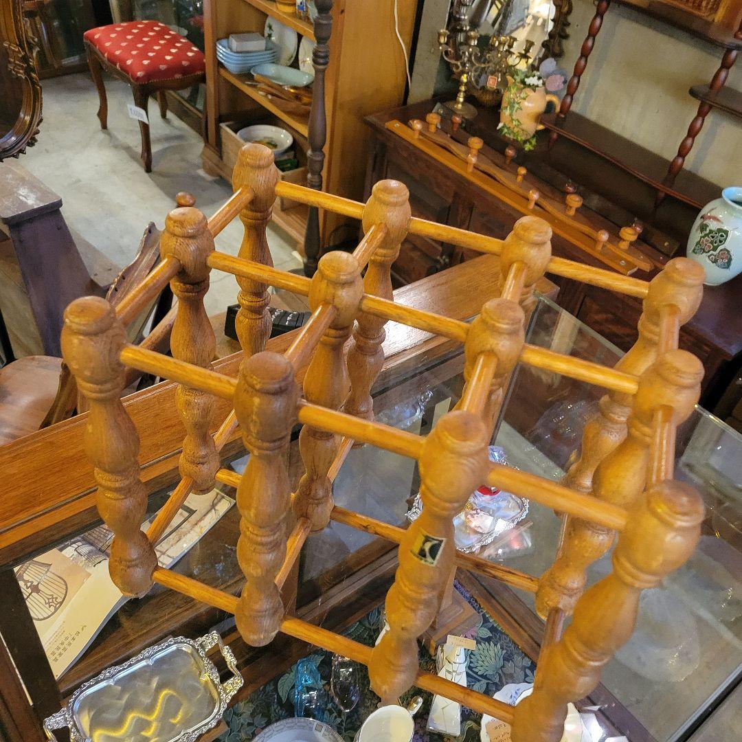 キツツキマーク 飛騨産業 木製 ワインラック ボトルラック ヴィンテージ