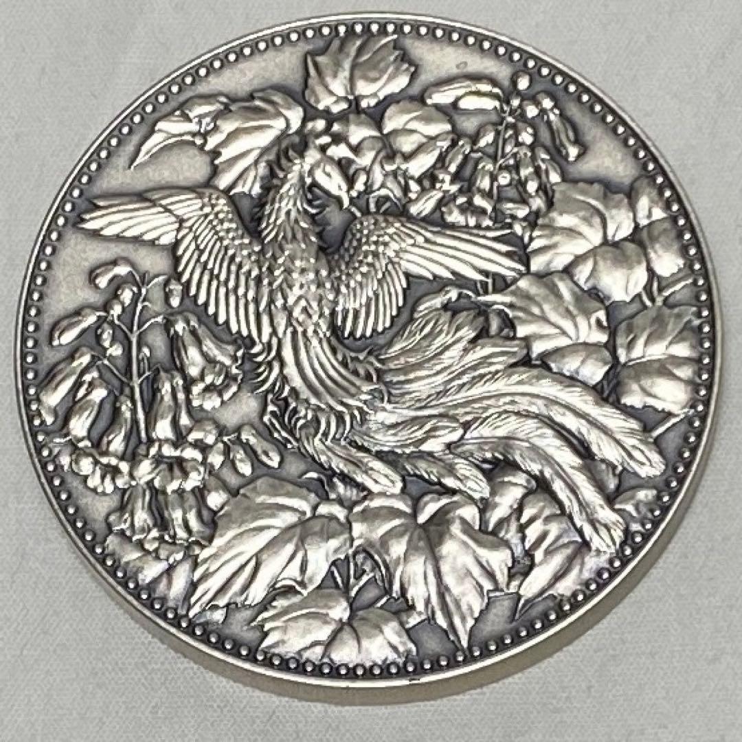 新500円発行記念メダル 純銀1000 専用ケース付き 造幣局