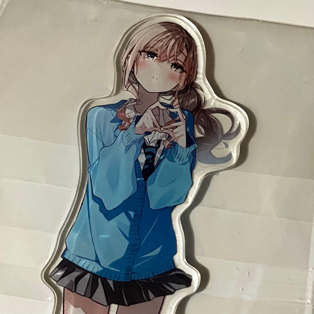 ばっどがーる アニメ化記念原画展 描き下ろしアクリルスタンド 涼風涼