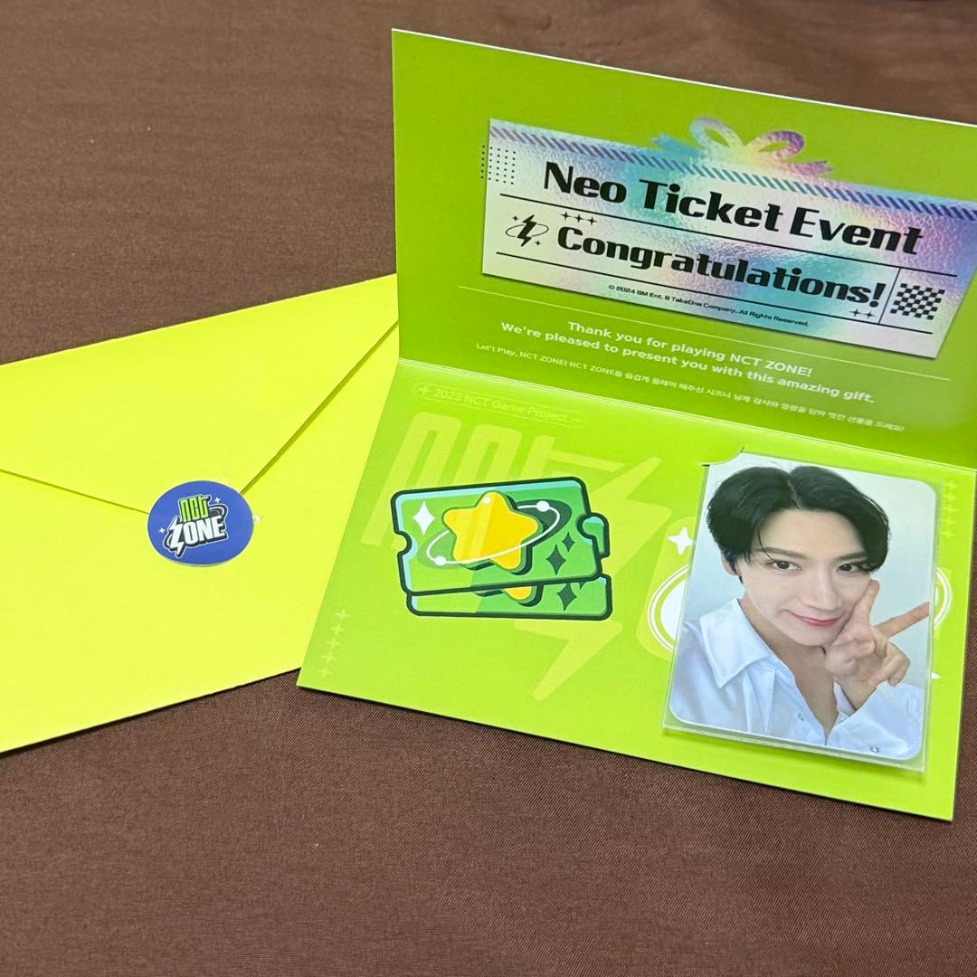 NCTZONE NCT WayV 威神 テン TEN トレカ イベン 当選者