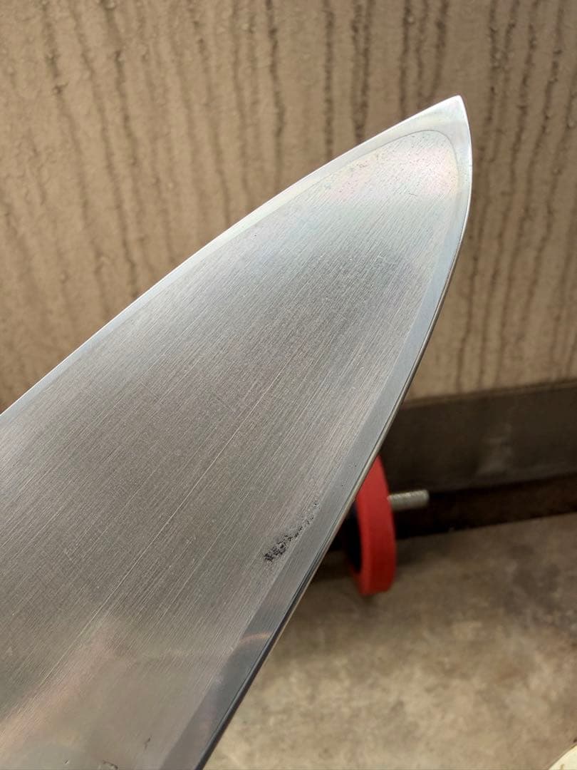 木屋 重房作 出刃包丁 刃渡り7寸 地鋼