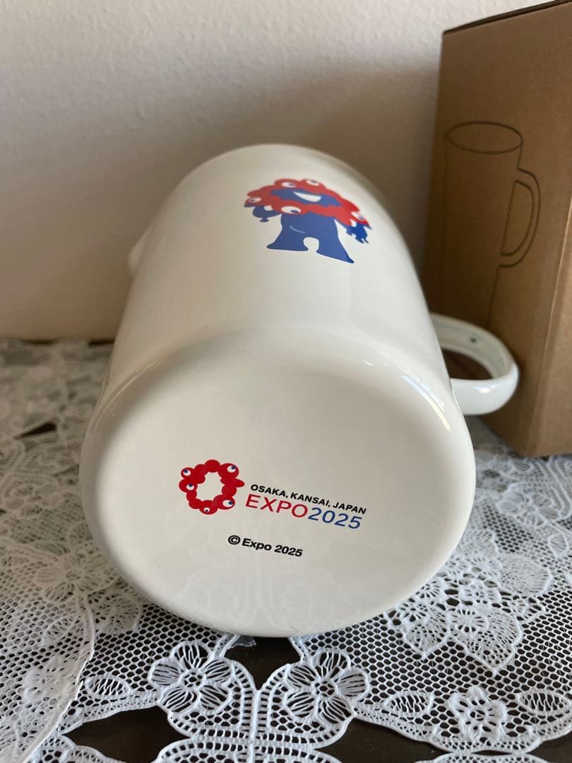 ミャクミャク　ホーロー　メジャーカップ　万博　[完売品]