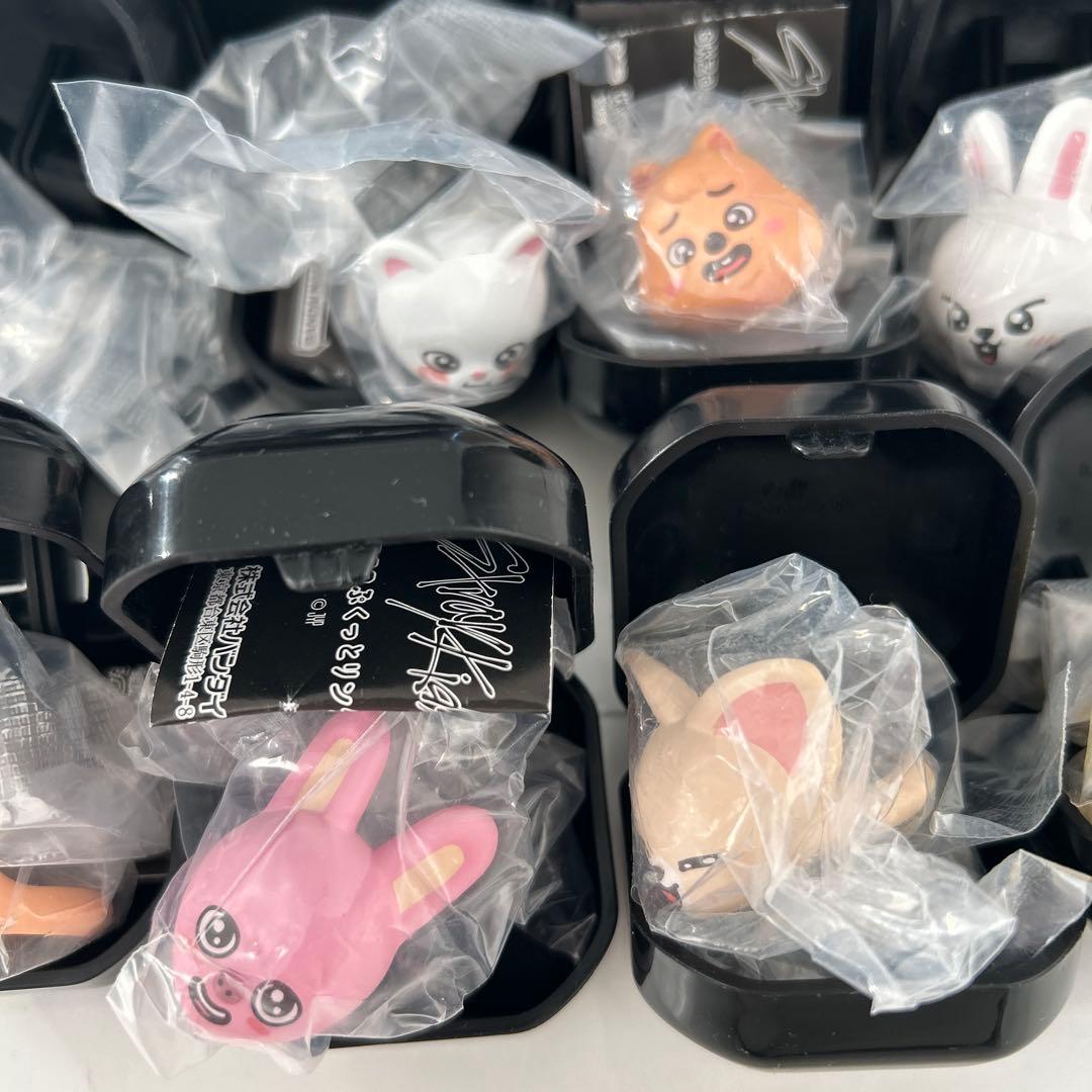straykids‼️SKZOO ぷくっとリング 全8種コンプリートセット ガチャ