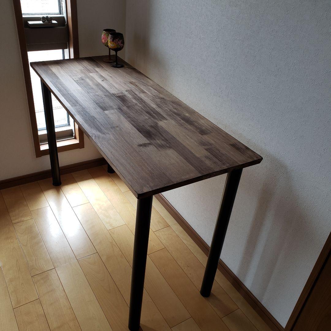 120×35　カウンターテーブル　ウォールナット仕上げ