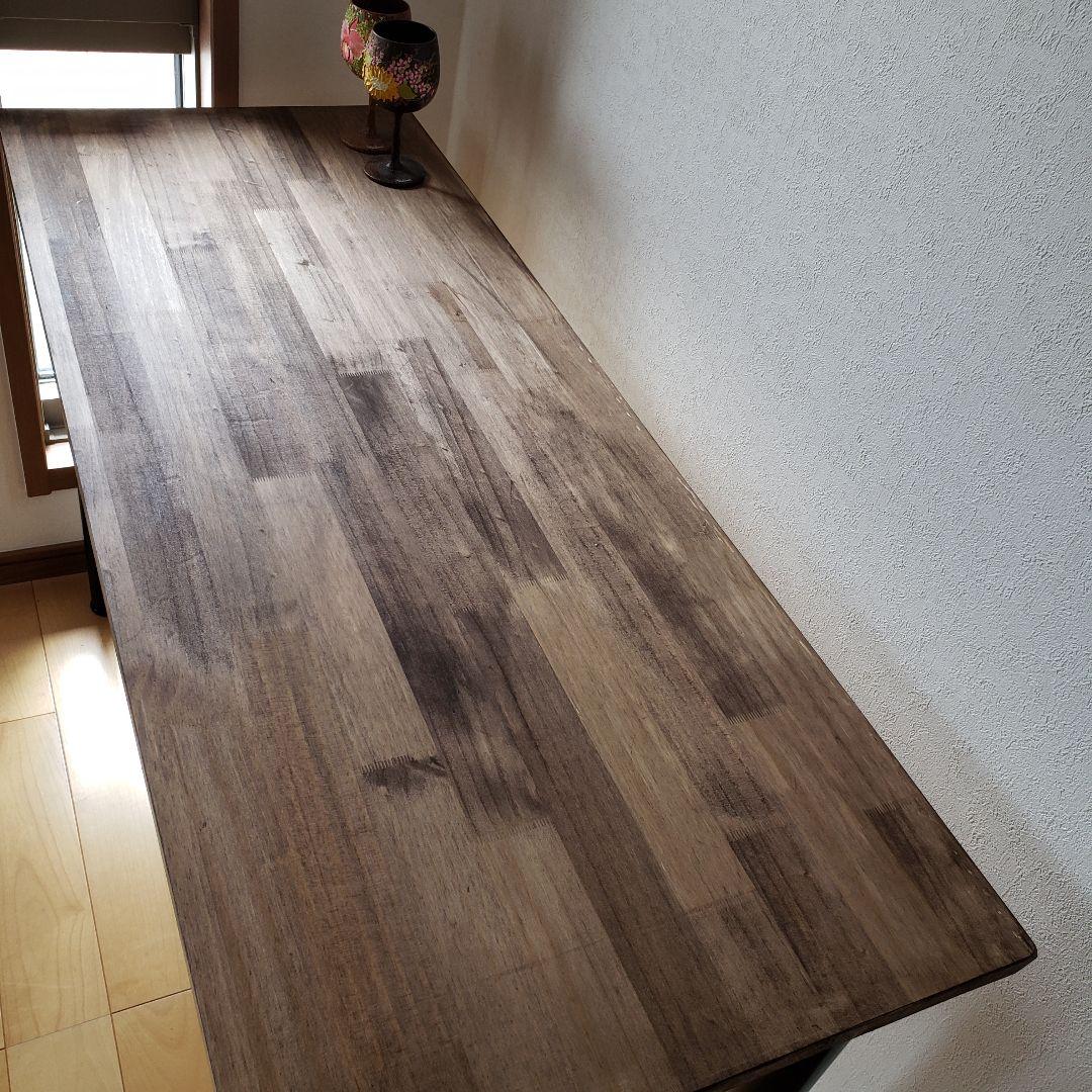 120×35　カウンターテーブル　ウォールナット仕上げ