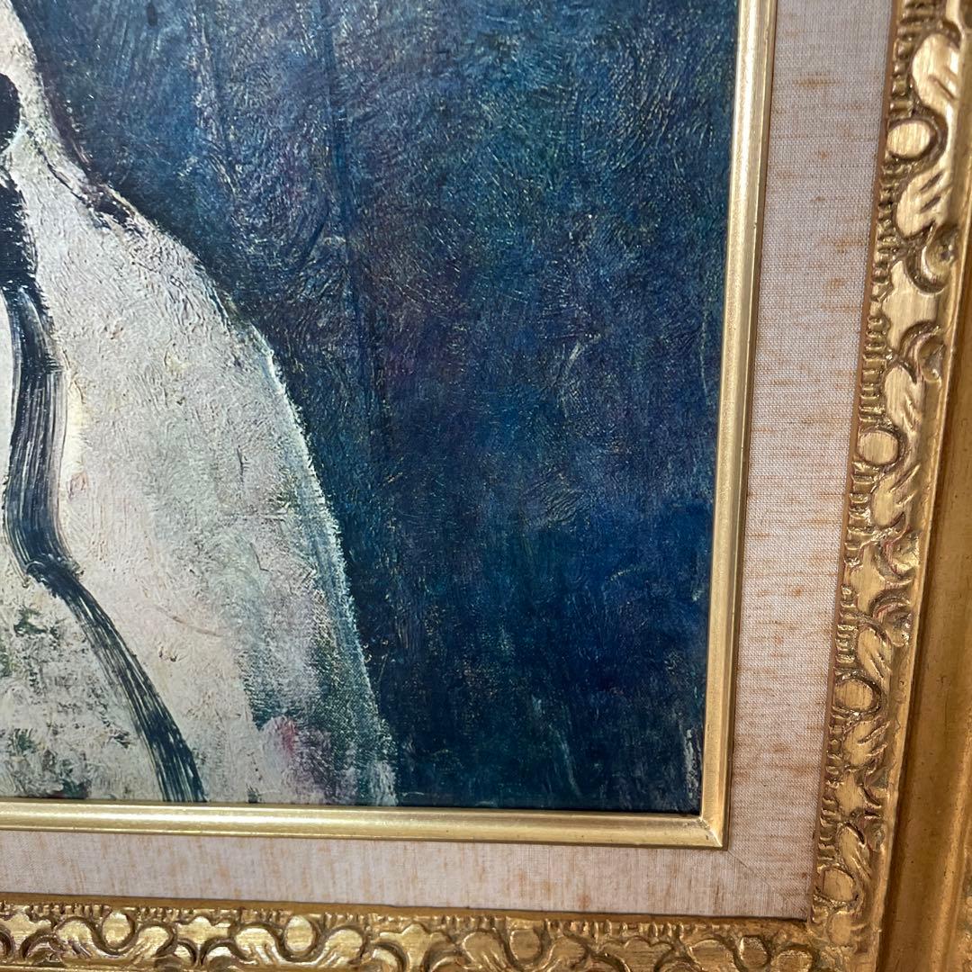 モディリアーニ 黒いネクタイの女」複製画 - メルカリ